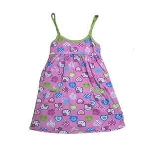Y2K Hello Kitty Vintage Terry Cloth Sleepwear Dress